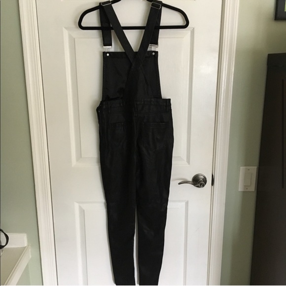 Blank NYC All Good Overall in Vegan Leather - Picture 5 of 8